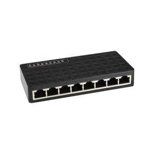 Plastic Case Desktop 8 *10/100Mbps RJ45 Port Ethernet Hub Fast Unmanaged Network Switch