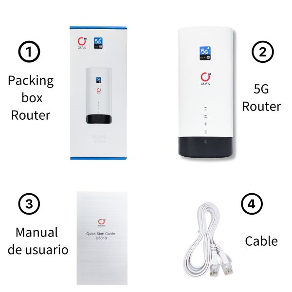 OLAX G5018 Wholesale Price High Speed 5G LTE Wireless WiFi Portable Gaming Smart Home CPE routers