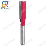 BMR TOOLS Single Piece 2 Flute Straight Router Bit for Wood shaping with 8mm
