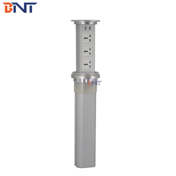 Quality oem advanced flush mount plug desktop socket / schuko / rca / usb etc  for conference table for sale