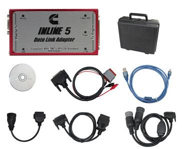 Quality Cummins Inline 5 Insite 7.62 For Cummins Engine Diagnosis tool With Multi Languages SAE J1708/J1587 and J1939/CAN for sale