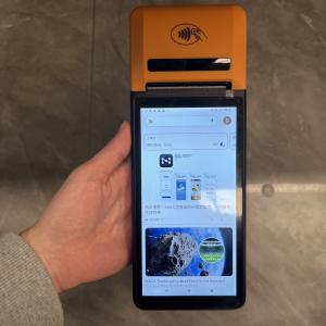 China Android Handheld Pos Terminal 8-Core Handheld POS Machine With 5-Point Touch Capacitive Touch Screen on sale