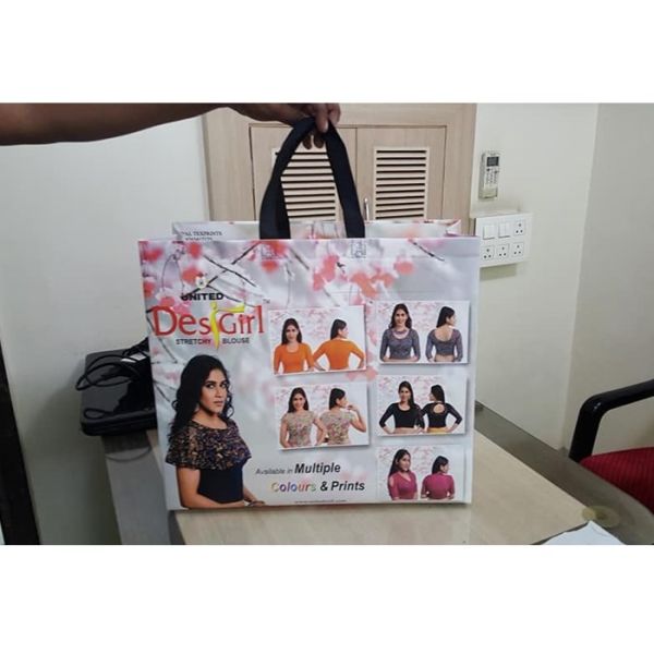 Lamination Non Woven Fabric Box Shopping Bag Making Machine Full Automatic