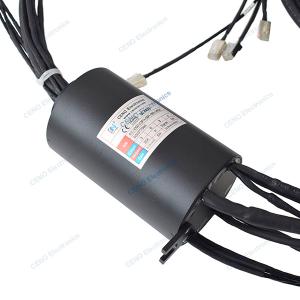 China Ethernet Slip Ring With Electric Power Signal And Ethernet For Industrial System wholesale