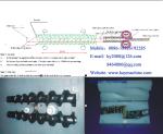 Example of rotating screws for shaped dispenser Worm screws able to rotate and
