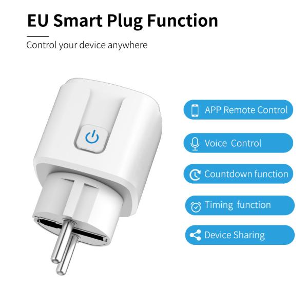 Quality Voice Control Smart Socket Plug With Countdown / Overload Protection for sale