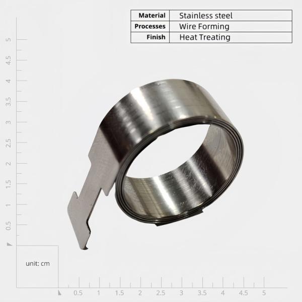 Custom Metal Flat Torsion Fan Spring Constant Force Compression Spring