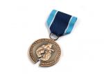 Custom 3D Strong Power Badge Metal Award Medal For Sports Event