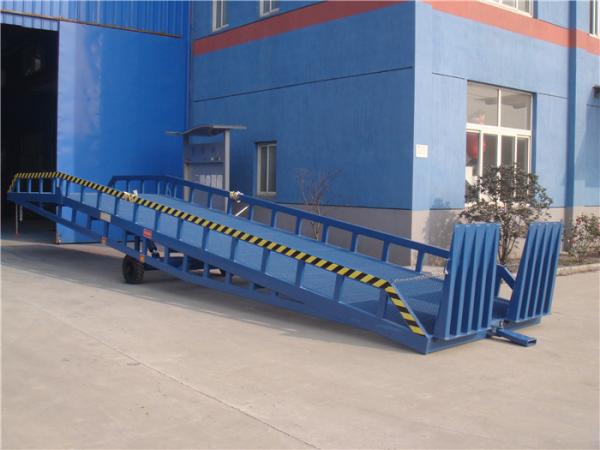 Quality Portable Mobile Yard Ramp Electric Dock Leveler 1200mm-1800mm Working Range for sale
