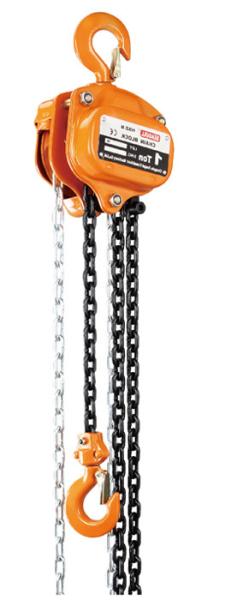 Quality 10 T Manual Chain Hoist Orange Double Pawl Braking For Lifting Use for sale