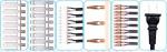 2 Parallel Blade Pin Power Cord Making Machine Terminal Making Crimping Machine