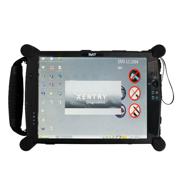 EVG7 DL46 Vehicle Diagnostic Tools HDD500GB/DDR2GB Diagnostic Controller Tablet