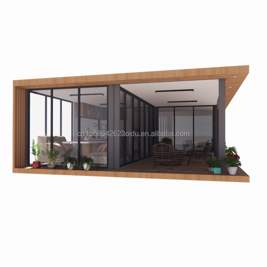 Expandable Container for Family of Three Fast Installation Mobile House Affordable Luxury