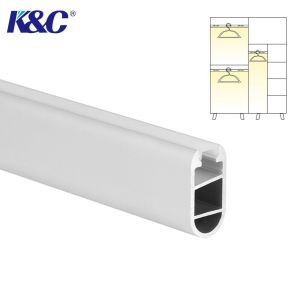 China Cabinet Wardrobe Mounted LED Mounting Channel With PMMA PC Cover wholesale