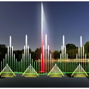 High quality lake frequency converter fountains multimedia floating water
