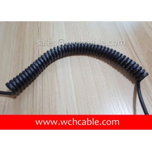China UL21127 Control Panel Spring Cable PUR Jacket Rated 75C 600V wholesale