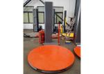 Semi Automatic Turntable Stretch Wrapping Machine With Weighing Scale