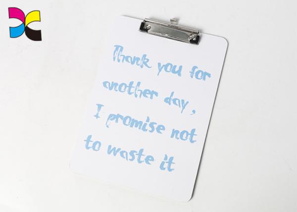 Quality Cardboard Back Colorful Printed File Folders With Clip Glossy / Matt Lamination for sale