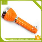 BN-8890 Orange Rechargeable LED Flashlight with Side Lamp LED Torch Light