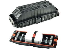 China 3 In 3 Out Fiber Optic Splice Enclosure , 96 Core Horizontal Type Fiber Optic Splitter Box wholesale
