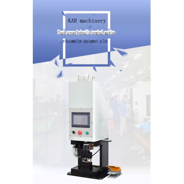 10T Hydraulic Press Machine 600 - 1200PCS/H For Wire Processing Industry