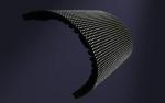 Seamless Practical Curved Video Wall , Multipurpose Flexible LED Signage