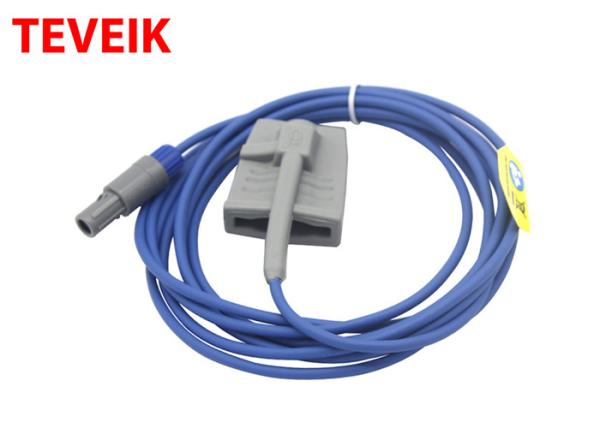Quality Compatible Mindray PM7000 Soft Tip Reusable Spo2 Sensor / Probe For Adult soft tip for sale