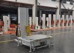 Yellow And White Automatic Pallet Wrapping Machine Soft Start And Soft Stop