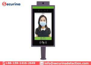 China AI Biometric Thermal Imaging Temperature Measurement Thermometer Panel With Face Recognition Camera wholesale
