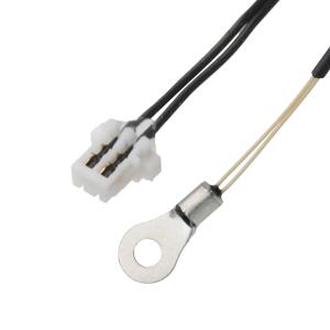 China M8 Thermistors NTC 10K Ohm 1% SENSOR To 2P Contact Face UP UL10064 32#AWG Cable OEM/ODM on sale