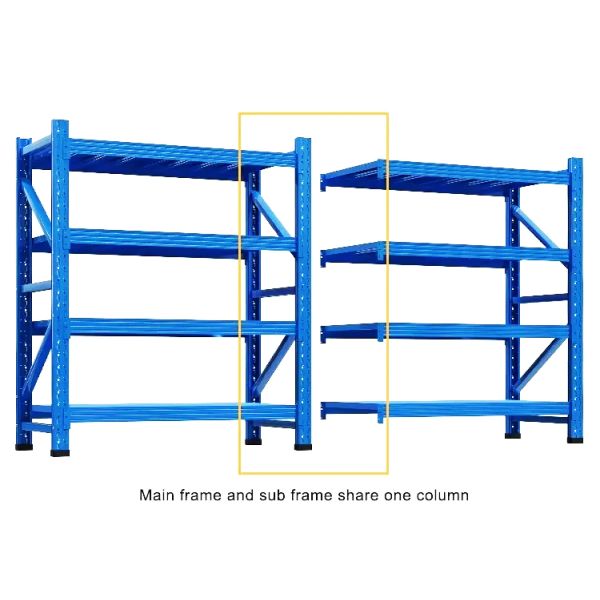 Medium Duty Rack Carton Box Storage rack Long Span Rack Warehouse Storage Racking
