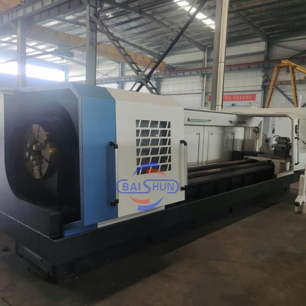 Quality Large Hole Cnc Turning Machine Screw Cutting Cnc Metal Pipe Threading Machine for sale