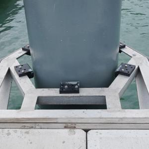 China Floating Dock Pile Guide / Dock Pile Guide Floating Pontoon Dock wholesale