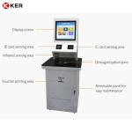 19 Inch Library Queue Kiosk Built-In Rfid Reader Book Returning Terminal Borrow