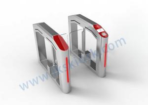 China Single Channel/Double Channels Speed Gates , Security Access Control Gates with NFC Card Reader &amp; Camera by LKS wholesale