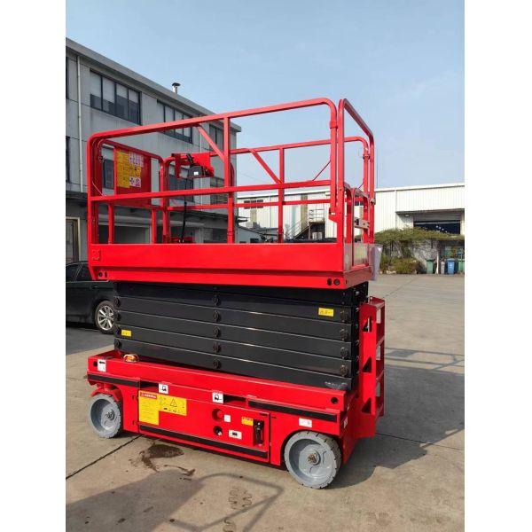 320kg Hydraulic Scissor Lift 8M 10M 11.8M Aerial Work Platform Self Propelled Lift