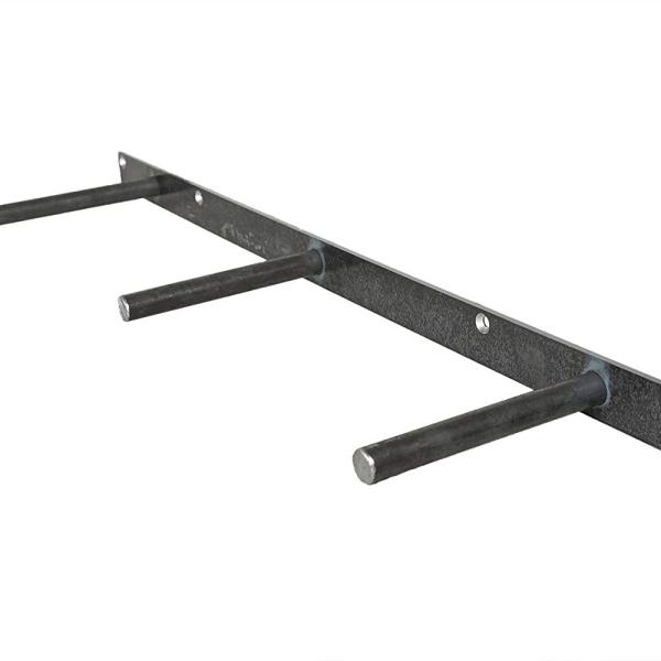Quality White Heavy Duty Steel Hidden Mantel Hardware for Long Floating Shelf and Mantel Support for sale