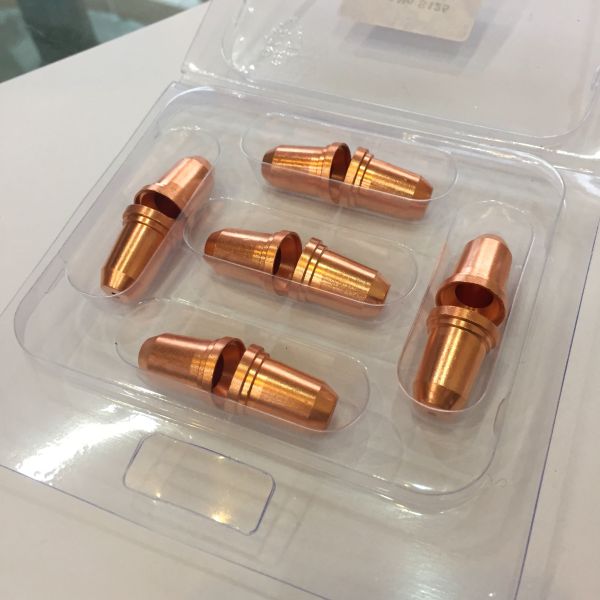 S125 Trafimet Plasma Torch Parts Nozzle And Electrode With Excellent Conductivity