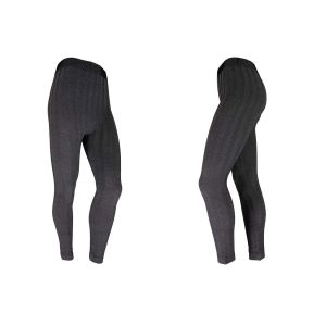China XXL Womens Seamless Leggings 230gsm 95 Polyester 5 Spandex Leggings Black And Grey wholesale