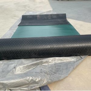 Vulcanized Conveyor Drum Pulley Lagging Diamond Rubber Roller Lagging