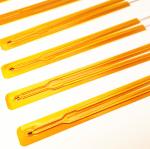 Film Type Ntc Thermistor Temp Sensor For Computer And Printer 4.5mm 25mm
