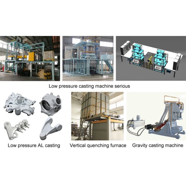 Low Pressure Die Casting Machine Aluminum Casting Gearbox Housing