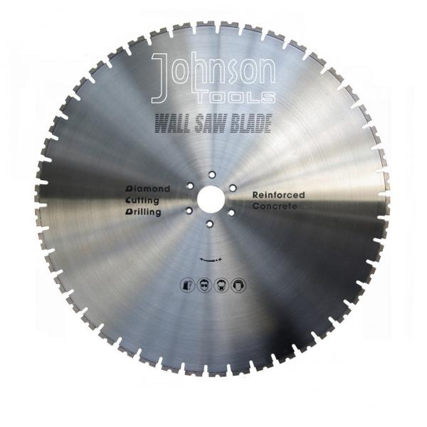 Quality Laser Welded 800mm Diamond Wall Saw Blades For Cutting Reinforced Concrete for sale