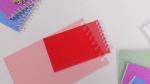 PP Cover A5 Project Notebook with Horizontal Line Inside Pages and Colored PP