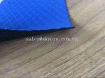 Heat Resistant Blue Commercial Neoprene Fabric Roll 3mm Stability SBR Neoprene