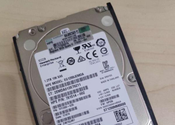 718160-B21 718291-001 2.5 Server Hard Drive , HP Notebook Hard Disk 1.2TB 6G SAS