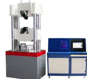 China Microcomputer Controlled Electro-hydraulic Servo Universal Testing Machine experiment wholesale