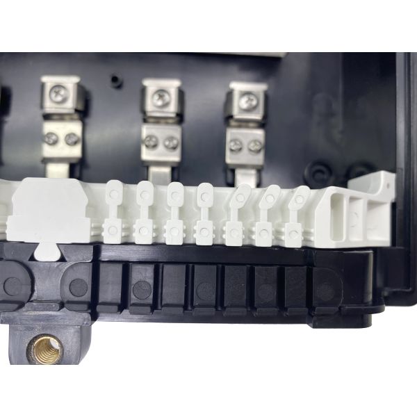 IP65 Mid Span ABS Optical Distribution Box SC 16 Ports Flat Drop Cable Splice Closure