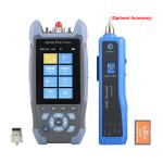 Handheld OTDR 1550nm 24/22db Fiber Testing Tool Optic Test Set RJ45 Ethernet