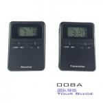 008A Mini Wireless Audio Guide System Audio Tour Equipment For Museum / Scenic